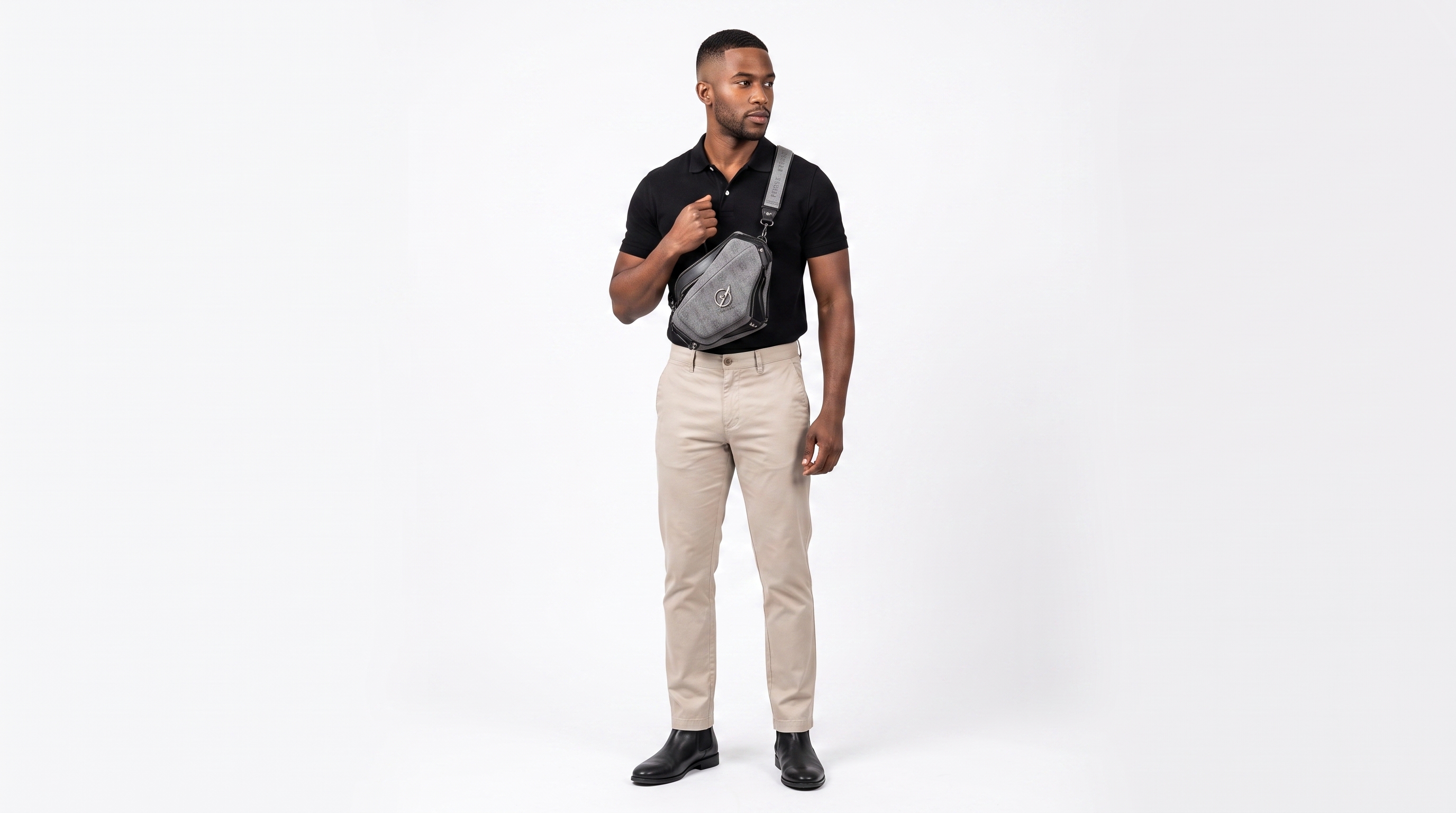 Feroce Fanny Pack (Grey) — view 2